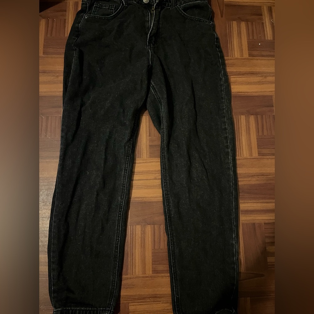black shein jeans